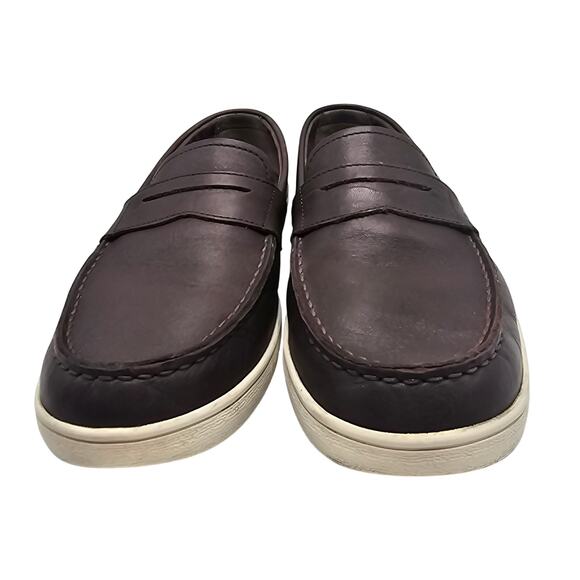 Cole Haan Hyannis Men’s Penny Loafers Slip On Brown Leather C26467 Size 10.5 - Picture 2 of 11